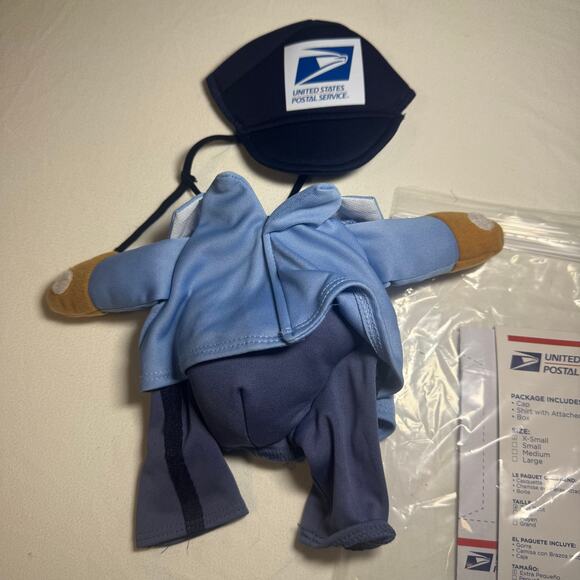 U.S. Mail Carrier Pup Costume X-small - Picture 3 of 4